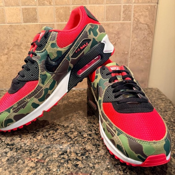 Size 15 - Nike Air Max 90 SP 2020 Reverse Duck Camo (New - No Box) - Picture 1 of 8